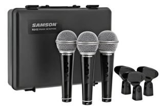 Samson R21s Pack 3 Microfonos Dinamicos De Mano Voces Switch