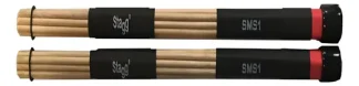 Stagg Sms1 Escobillas Hot Rods Maple Finos