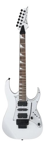 Guitarra Eléctrica Ibanez Rg Standard De Meranti White Con Diapasón De Jatobá Tostado Diestro