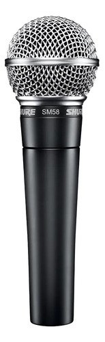 Micrófono Shure Sm Sm58-lc Dinámico Cardioide Gris Oscuro/plateado