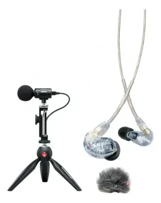 Shure Motiv Mv88+se215 Kit De Video Micrófono + Auriculares