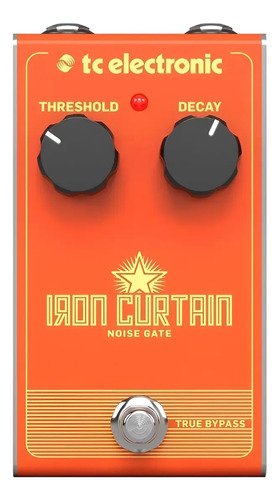 Tc Electronic Iron Curtain Pedal Noise Gate Para Guitarra