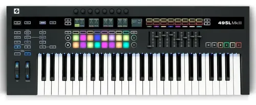 Teclado Controlador Usb/midi Novation Sl Mk3-49 Negro