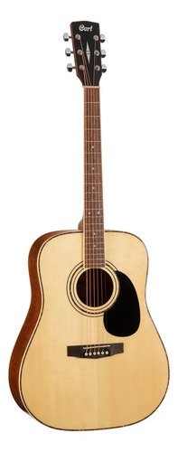 Guitarra Acústica Cort Standard Ad880 6 Cuerdas Dreadnought Natural Diestro