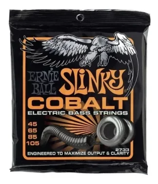 Ernie Ball Eb2733 Cobalt Encordado Bajo 4 Cuerdas 045 105