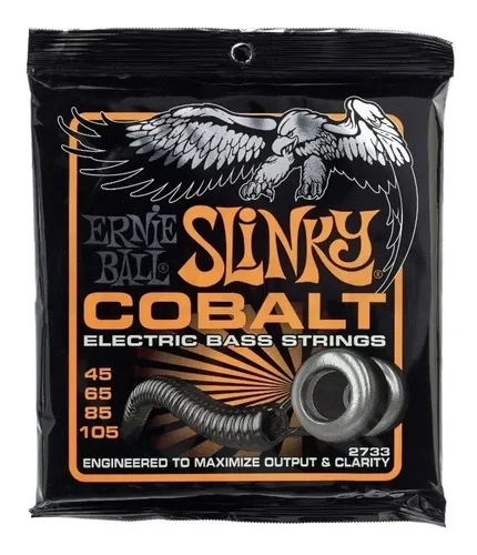 Ernie Ball Eb2733 Cobalt Encordado Bajo 4 Cuerdas 045 105