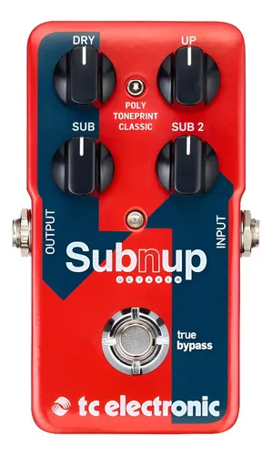 Tc Electronic Sub N Up Octaver Pedal Octavador Guitarra