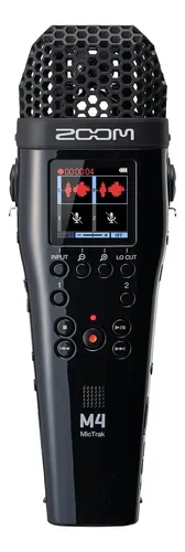 Zoom M4 Mictrak 4 Pistas Con Entrada Xlr/trs Negro