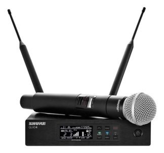 Shure Qlxd24/sm58 Microfono Inalambrico Mano Sm58