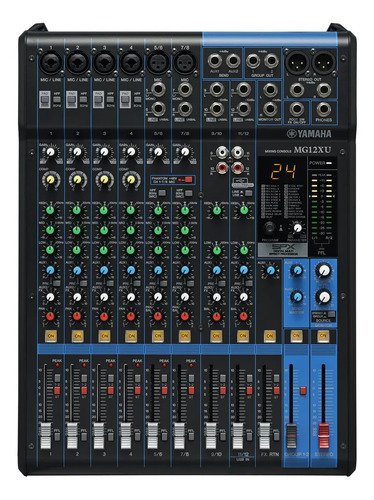 Consola Yamaha Mg12xu De Mezcla