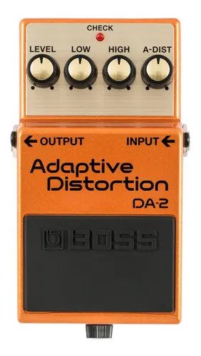 Pedal Efecto Guitarra Electrica Boss Da2 Adaptive Distorsion Color Naranja