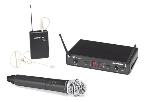 Samson Concert 288 Pro Microfono Inalambrico Vincha + Mano