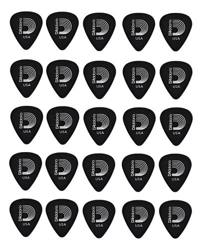 Daddario Pack 25 Puas Celuloide Heavy 1.00mm