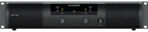 Behringer Nx3000 Amplificador Poder 3000 W Crossover Interno Color Negro 3000000 W