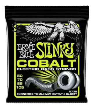 Ernie Ball P02732 Encordado Cobalt Bajo 50 105 4 Cuerdas