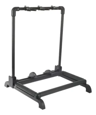 Guitto Ggs12 Soporte Para 3 Guitarras Bajo