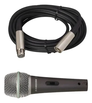 Samson Q4 Microfono Dinamico Voces C/ Cable