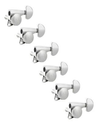 Shimura 334cx Clavijero Guitarra Electrica Acustica 6 Linea