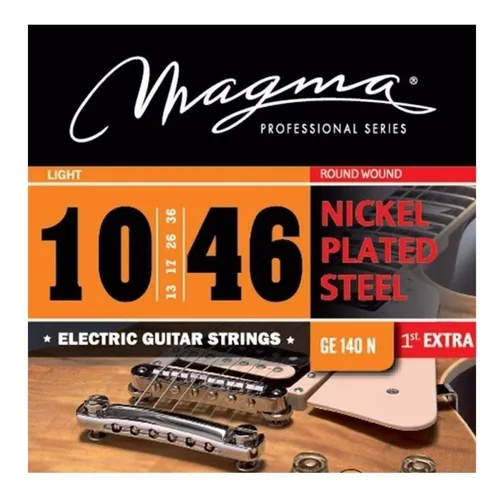 Magma Ge140n Encordado Guitarra Electrica 010 1 Extra