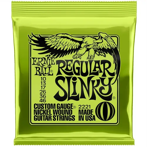 Encordado Ernie Ball Eb2221 Regular Slinky 010-046