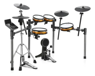 Donner Groove Ultra Bateria Electronica 5 Cuerpos Doble Zona