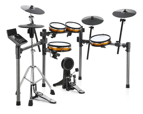 Donner Groove Ultra Bateria Electronica 5 Cuerpos Doble Zona