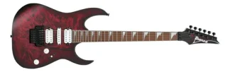 Ibanez Rg470dxw Guitarra Electrica Hsh Floyd Mics Blancos Diestro Wine Red Frozen Matte Jatobá