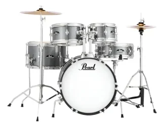 Pearl Roadshow Jr Bateria 5 Cuerpos Bombo 16 Fierros Platill Color Grindstone Splarkle