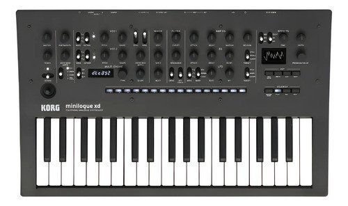 Korg Minilogue Xd Sintetizador Analogico Polifonico 37 Tecla