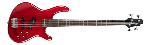 Cort Action Plus Bajo 4 Cuerdas Pj Activo Jazz Precision Acabado Del Cuerpo Op Color Rojo Orientación De La Mano Diestro