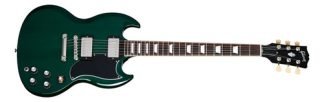 Gibson Sg Standard 61 Guitarra Electrica Made In Usa Estuche Color Translucent Teal Material Del Diapasón Palo De Rosa Indio Orientación De La Mano Diestro