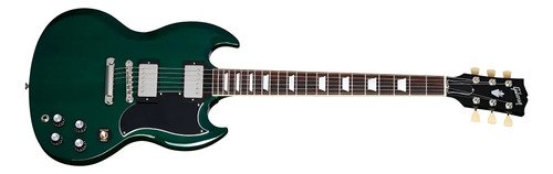 Gibson Sg Standard 61 Guitarra Electrica Made In Usa Estuche Color Translucent Teal Material Del Diapasón Palo De Rosa Indio Orientación De La Mano Diestro