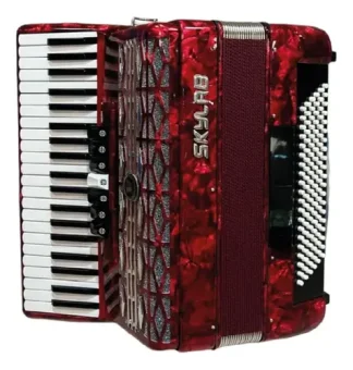 Skylab Sk120 Acordeon A Piano 120 Bajos 41 Teclas Funda