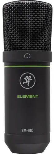 Microfono Condenser Mackie Em-91c De Estudio Profesional Negro