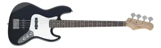 Stagg B300 Bajo 4 Cuerdas Jazz Bass Color Negro Orientación De La Mano Diestro Gloss