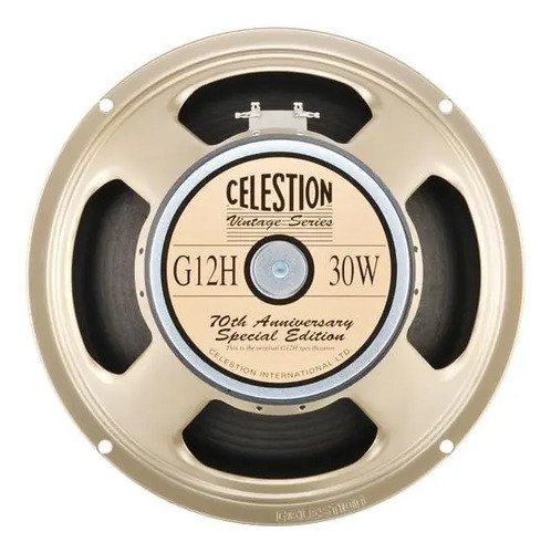 Parlante Celestion G12h 70th Anniversary 30w 8 Ohms Para Bafles