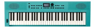Teclado De Creación Musical, Color Turquesa, Más De 1000 Ton
