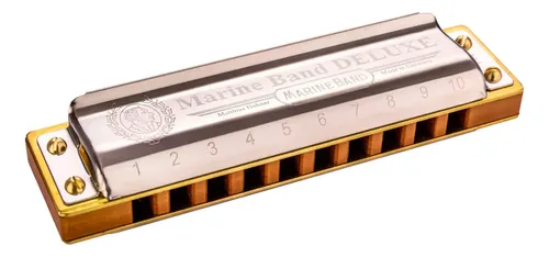 Hohner Marine Band Deluxe Armonica Made In Germany