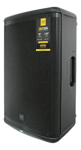 Xp Audio Jbx15a Bafle Potenciado 450 Watts Rms Bluetooth - Negro