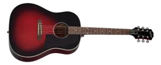 EpiPhone Slash J45 Guitarra Electro Acustica Estuche Lr Bagg Color Vermillion Burst Material Del Diapasón Laurel De La India Orientación De La Mano Diestro