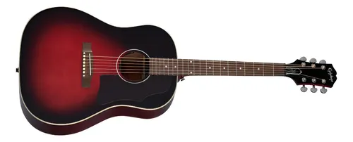 EpiPhone Slash J45 Guitarra Electro Acustica Estuche Lr Bagg Color Vermillion Burst Material Del Diapasón Laurel De La India Orientación De La Mano Diestro