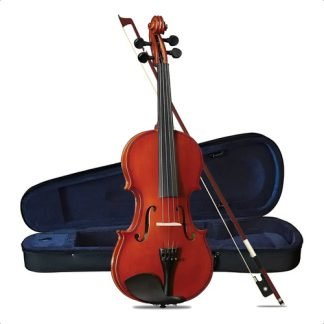 Violín Acústico 4/4 Cervini Hv-50 Tapa Abeto Con Estuche Y Arco Madera