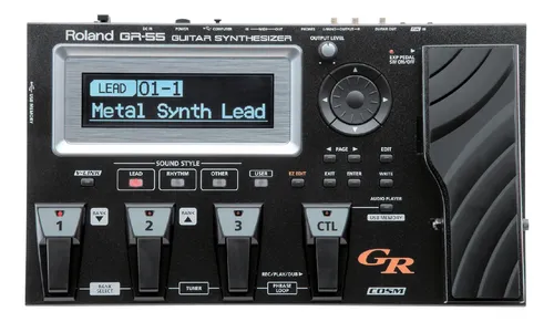 Roland Gr55 Pedalera Midi Para Guitarra Electrica