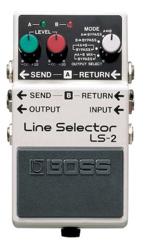 Boss Ls2 Pedal Line Selector Selector De Linea