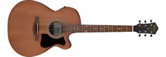 Guitarra Ibanez Electroacústica Vc44ce-opn Brown Marrón Diestro Ébano