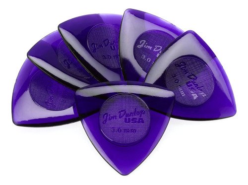 Jim Dunlop 473p Tri Stubby Pack 6 Puas Triangular 3.0