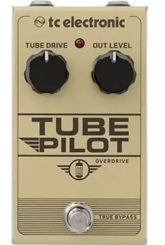 Tc Electronic Tube Pilot Pedal Para Guitarra Overdrive Crema