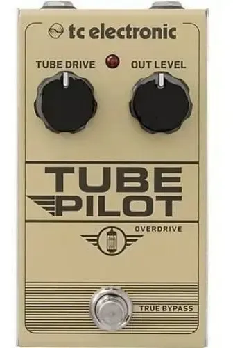 Tc Electronic Tube Pilot Pedal Para Guitarra Overdrive Crema