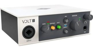 Interfaz Audio Universal Audio Volt 1 Usb Midi 192khz 24bit Phantom Blanco