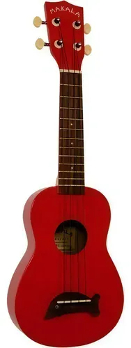 Ukelele Soprano Acústico Kala Rojo Para Niños Modelo Mk-sd/car